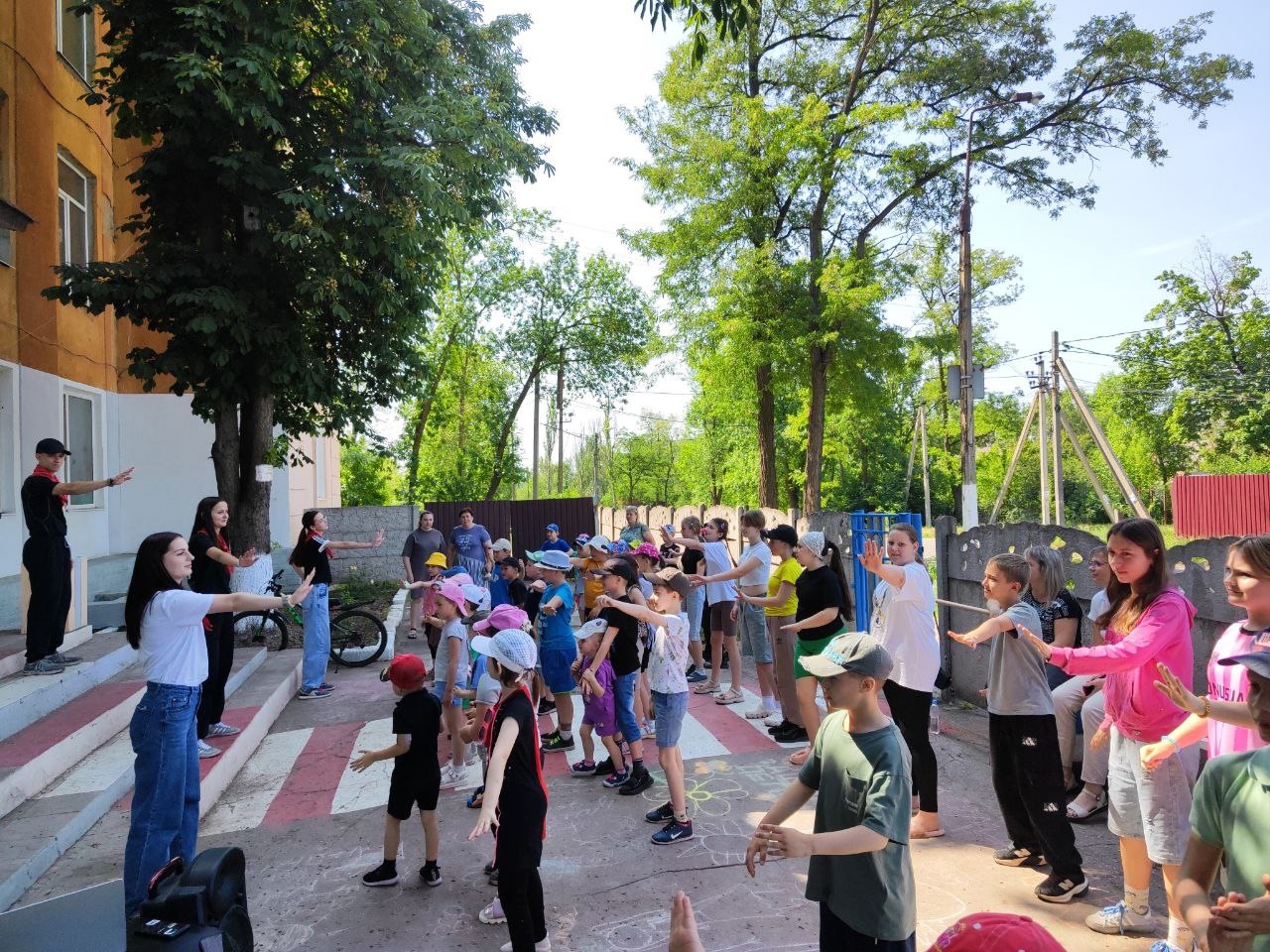 Второй день на пришкольной площадке &amp;quot;Улыбка&amp;quot;.
