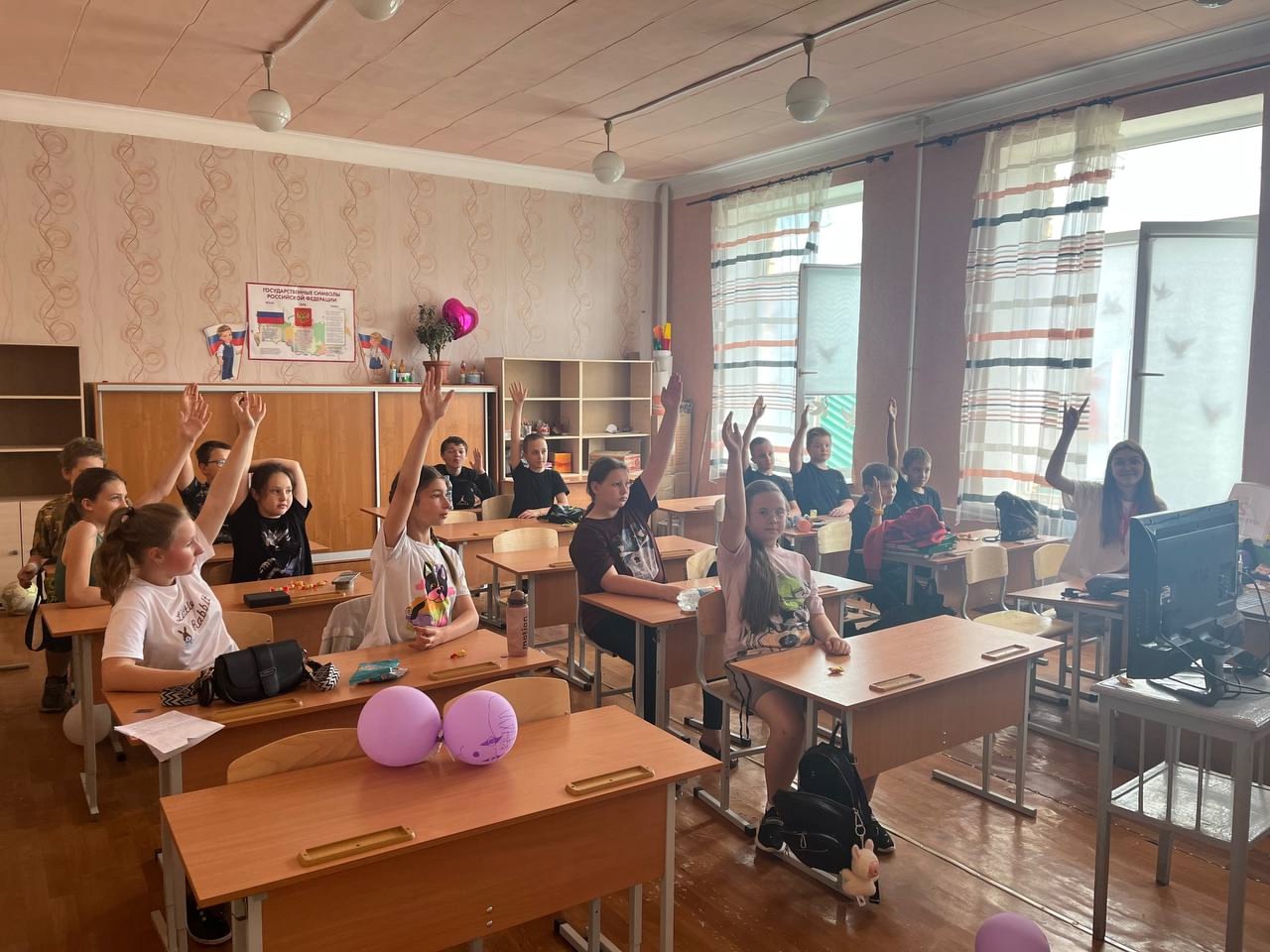 Девятый день на пришкольной площадке &amp;quot;Улыбка&amp;quot;.